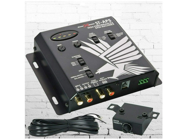 Soundxtreme ST-AP5 Digital Bass Control Machine Bass Maximizer and Bass Restoration Processor with Epicenter Reconstruction Bass Knob Dash Mount...