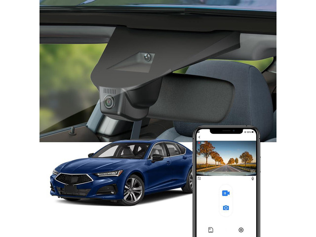 4K Dash Cam Suitable for Acura TLX & TLX Type S 2021 2022 2023, OEM Factory Look, 2160P UHD Video, Built-in WiFi & APP, Loop Recording, G-Sensor,...