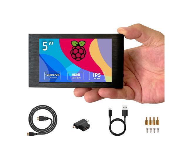 5 inch IPS Small Hdmi Monitor 1280 * 720 Mini LCD Screen Portable Display Monitor