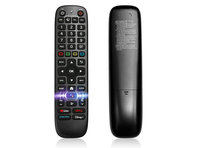 New Fit for Vseebox V6 Plus Remote Fit for vSeeBox V6plus Backlight Voice Remote Control,Fit for Vsee Box V5Pro,V3Plus/V3Pro,Intelligent Bluetooth...