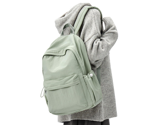 Simple School Backpack For Women Men Aesthetic Medium Backpack Lightweight Casual Daypack College Backpacks Cute Bookbag for Teens Girls Boys Basic...