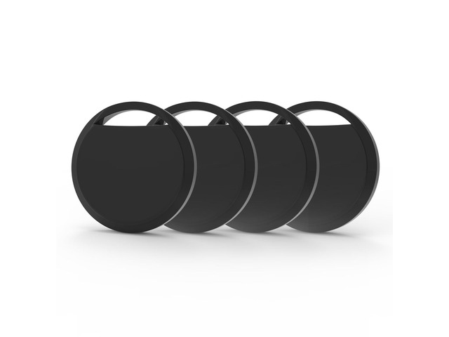 Air Tracker Tags 4 Pack Smart Tag Bluetooth Trackers Work with Apple Find My (iOS Only), Lightweight Tag Prevent Loss of Luggage Wallets Keys...
