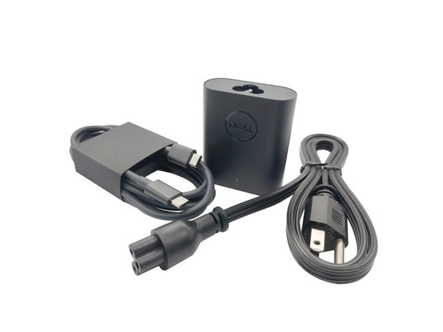 GaN Laptop Charger 60W Watt USB Type C AC Power Adapter - XPS 13 9320,Latitude 5330 5340 320 7330 9330,DA60NM200 HA60NM200 LA60NM200