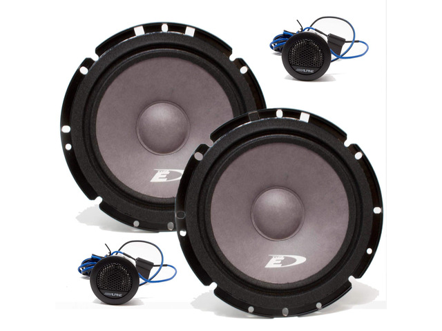 SXE-1751S Component System 280W Max, 45W RMS 6 1/2' 2-Way Component Speakers