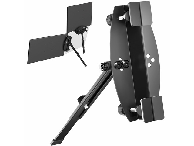 Portable Monitor Holder for Laptop Screen Extender, Fits Laptops up to 18.5 inches, Black, STAND-PM01A