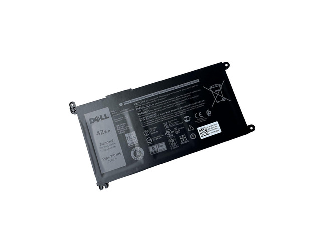 DELL YRDD6 11.4V 42Wh 3-Cell Battery For DELL Inspiron 3493 3582 3583 3584 3593 3793 5480 5482 5485 5488 5491 5493 5585 5590 5591 5593 5594...