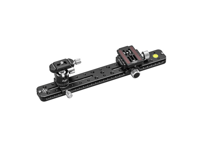 FDM-03 Binocular Rangefinder Rail Kit, for Binocular/Rangefinder, Double Dovetail, Ball Head, Clamp with QR Plate