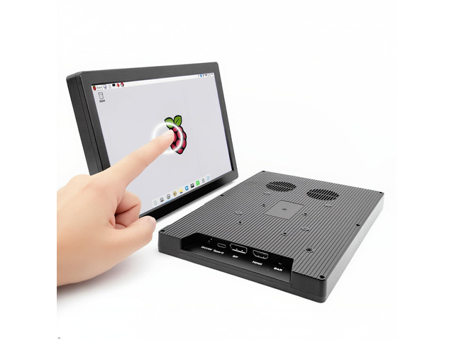 10.1 Inch USB-C Touchscreen mini Monitor, Small HDMI Monitor,1280x800 IPS LCD HD Display, Touch Screen for PS5,Raspberry Pi 3/3B+/4B/5, Jetson...