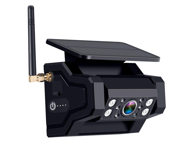 Magnetic Solar Backup Camera Portable for P15 System - Easy Install Night Vision Waterproof