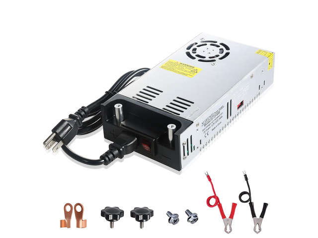 DC 12V 50A 600W Power Supply 110V AC to 12V DC Converter 50A 600W Switching Power Supply Transformer PSU for 12Volt Motor Pump CCTV Security...