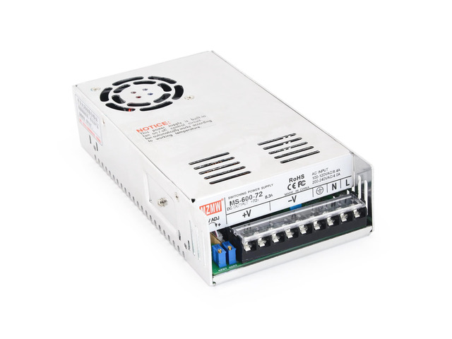 600W 72V DC 8.3A Switching Power Supply AC to DC Transformer PSU 0-72V/0-8.3A Adjustable, Regulated Converter, 110V/220V AC to DC Adapter for...