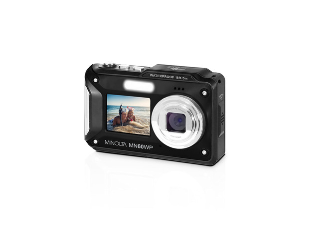 MN60WP 48MP 4K Waterproof Dual Screen WiFi Digital Camera (Black) Capture sharp photos and video with intuitive controls for travel, family and...