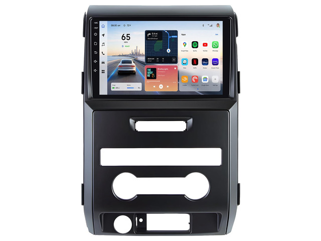 8Core Car Radio for Ford F150 2009-2014: 9 Inch HD Touchscreen Stereo with Wireless Carplay Android Auto 5G WiFi GPS Bluetooth FM 15EQ DSP SWC...
