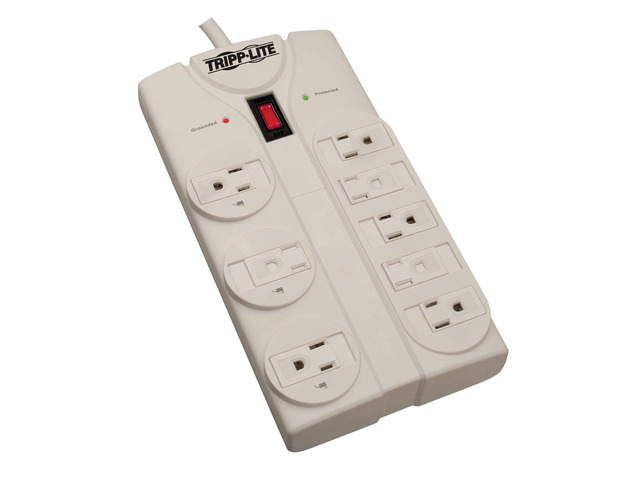 Eaton TLP825 8 Outlet Surge Protector Power Strip, Extra Long 25ft Extension Cord Flat Wall Plug, 1440 Joules, 15A Circuit Breaker, Manufacturer's...