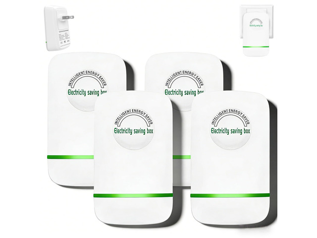 Plug in Power Box Saver, 2026 Upgrade Power Factor Saver, Surge Protection & Thermoregulation, 90V-250V 28KW Load, Plug and Play, Compact ABS...