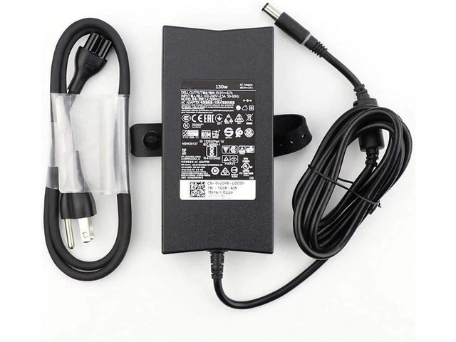 OEM 130W for Dell Vostro 3750 Latitude 5501 5591 5401 5491 E6540 5424 5420 Dell Rugged Laptop PC Genuine 19.5V 6.7A 130watt AC/DC Adapter 130...