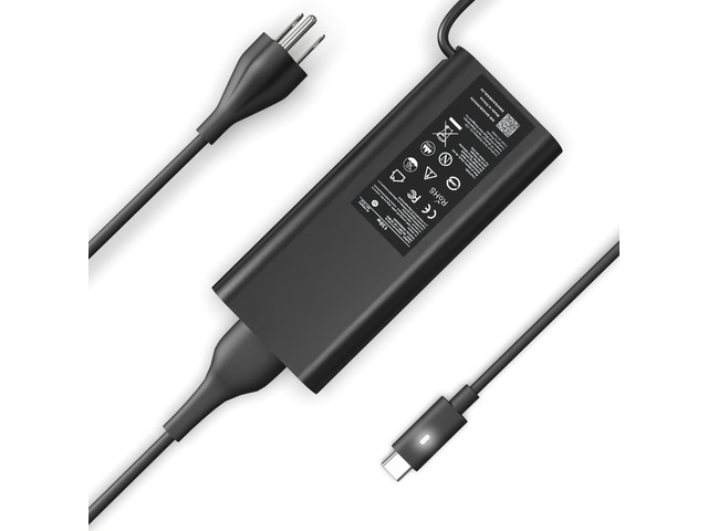 Replacement for Dell 130W Laptop Charger USB C Computer XPS 15 17 9575 9500 9510 9520 9530 9700 9710 9720 9730,Precision 5470 5480 5550 5560 5570...