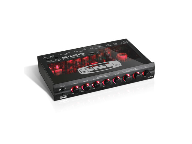 S4EQ 4 Band Pre-Amp Car Audio Stereo Equalizer