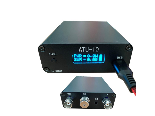 ATU-100 Tyny Version ATU-10 QRP Automatic Antenna Tuner 1.6 Version by N7DDC