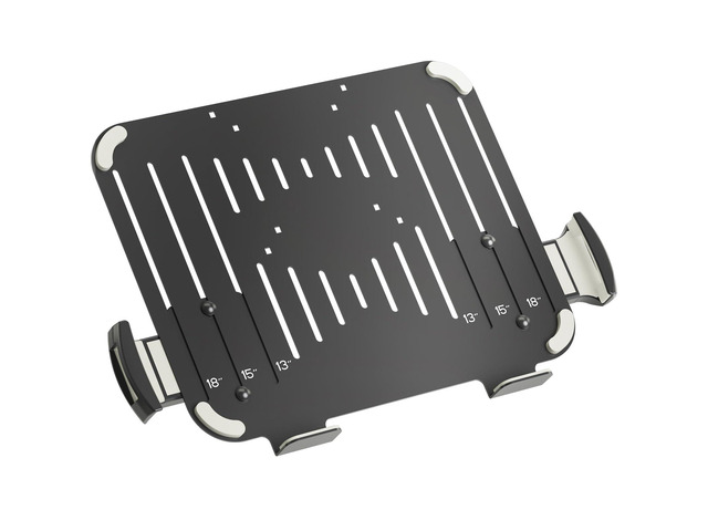 Adjustable 13 to 18 inch Laptop VESA Arm Mount Tray for Monitor Arms and Stands (Tray Only),Fits 75x75/ 100x100 mm VESA Mount Holes,and Supports...