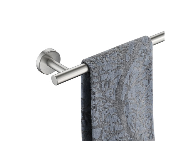 Bath Towel Bar, 20.5 Inch 304 Stainless Steel Thicken 0.8mm Towel Rack Bathroom, Towel Holder Brushed Finished Wall Mount, Useable Length 18 Inch...
