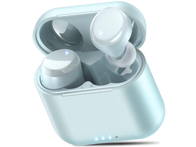 T6 Wireless Earbuds Bluetooth 5.3 Stereo Sound in Ear Headphones OrigX Stereo Deep Bass, 50H Playtime, Lighter Ear buds, IPX8 Waterproof, wireless...