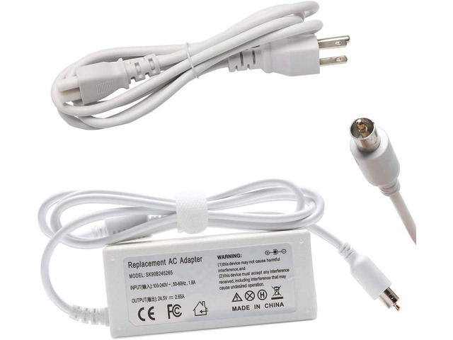 BULL-TECH 65W 24.5V 2.65A Replacement Ac Adapter Laptop Charger Compatible with Apple Powerbook iBookG4, iBook,G4 Series,15.2-inch with Size...
