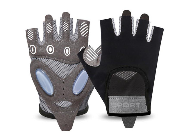 NociHah Mens Womens Half Finger Cycling Gloves with Anti-Slip Silicone Gel Pad Breathable Mountain Bike Gloves for Road Cycling Training