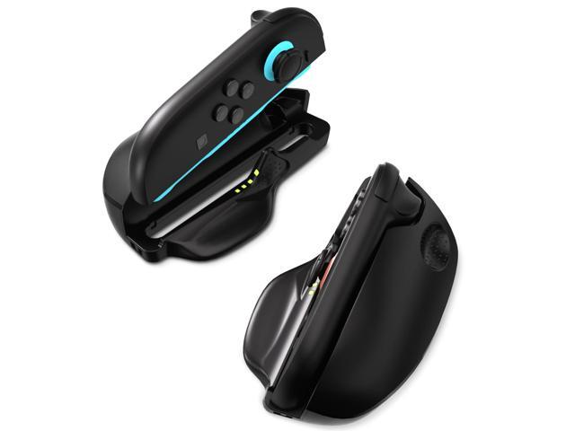 Mouse Grip for Nintendo Switch 2 Joy-Con, [2 Pack] Ergonomic Gamer Grip Holder with Super Smooth PTFE Glide Pads Portable Gaming Controller Stand...
