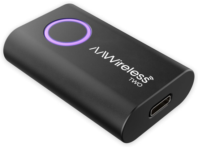 AAWireless Two Wireless Android Auto Adapter Convert Factory Wired Android Auto to Wireless Bluetooth & Wi-Fi Auto Connect Easy Plug & Play ...