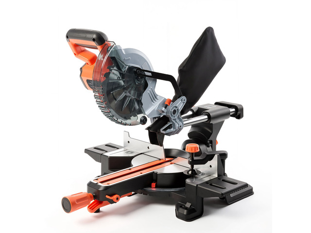VEVOR Sliding Compound Miter Saw, 7-1/4 inch Blade, DC 18.5V Cordless Miter Saw, with LED Precision Alignment, Adjustable Angles, Battery and...