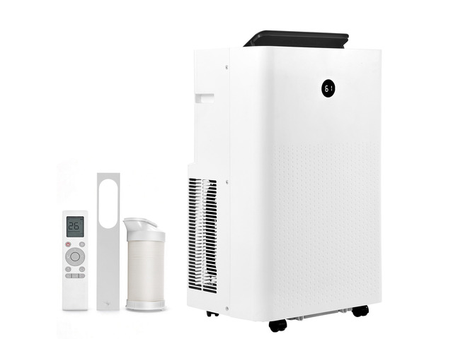 VEVOR Portable Air Conditioner and Heater Combo, 14000 BTU (9800 BTU SACC) 5-in-1 Standing Cooling Ac Unit, LED Touch Panel & Remote Control, 24h...