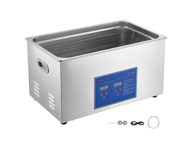 VEVOR Ultrasonic Cleaner 22L-Class Capacity Ultrasonic Parts Cleaner 40kHz, Digital Time and Temp Control, Stainless Steel Ultra Sonic Cleaning...