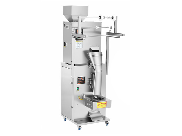 VEVOR Powder Filling and Sealing Machine, 10-500g(0.02-1.1lbs) Automatic Particle Granule Packaging Machine, Stainless Steel, Weighing Filling...