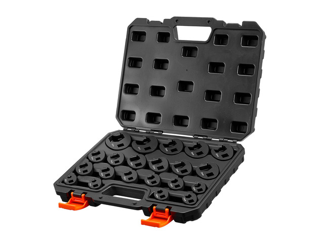VEVOR Crowfoot Wrench Set, 1/2' and 3/8' Drive, 21-Piece Metric Dual-Drive Flare Nut Crows Foot Wrenches, with Storage Case, Dual Size Markings on...
