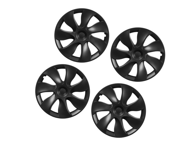VEVOR Hubcaps Wheel Covers for 2021-2024 Tesla Model Y, 19 Inch Set of 4 Wheel Rim Cover Hubcaps OEM Style Replacement, R19 Size Snap On Car Hub...