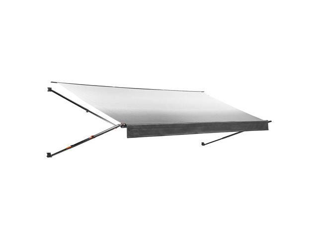 VEVOR Manual RV Awning Complete Kit, 18.12FT Retractable RV Awning with Aluminum Alloy Frame & Waterproof PVC Fabric, Outdoor Camping Trailer...