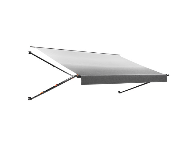 VEVOR Manual RV Awning Complete Kit, 14.12FT Retractable RV Awning with Aluminum Alloy Frame & Waterproof PVC Fabric, Outdoor Camping Trailer...