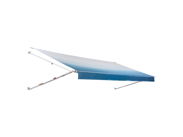 VEVOR Manual RV Awning Complete Kit, 20.12FT Retractable RV Awning with Aluminum Alloy Frame & Waterproof PVC Fabric, Outdoor Camping Trailer...