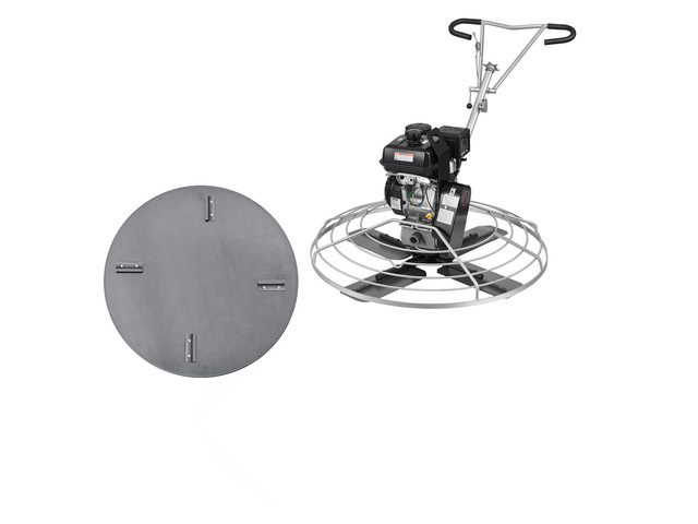 VEVOR Power Trowel, 46 inch Concrete Finishing Machine with Float Pan, 9.5HP Kohler Engine, 4 Blades, Adjustable Pitch, Gas-Powered Walk-Behind...