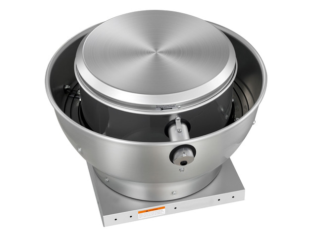 VEVOR Commercial Kitchen Exhaust Fan, 1616 CFM Restaurant Canopy Hood Exhaust Fan, 0.5HP 375W Direct Drive Food Truck Hood Vent, High Speed & Low...