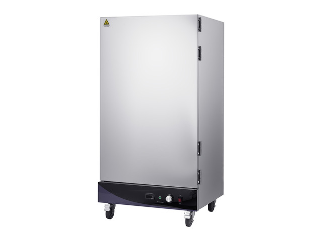 VEVOR Electric Hot Box Food Warmer, 8-Tier Commercial Warming Cabinet with Water Tray, Single-Door and Adjustable Shelves, Stainless Steel Food...