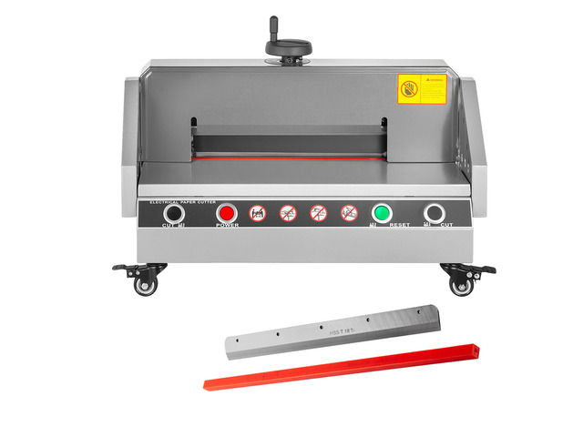 VEVOR Electric Paper Cutter, 13' /330.2mm Cutting Width, 1.57'/40mm Cutting Thickness, Desktop Paper Cutting Machine with Button Control, Electric...