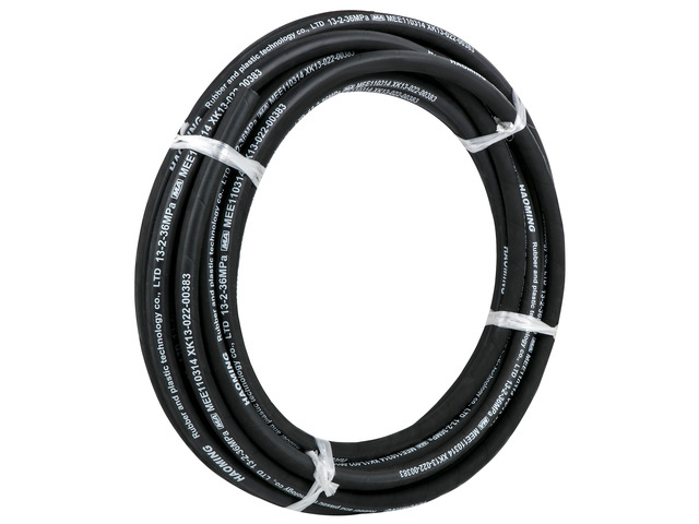VEVOR Hydraulic Hose 50 Feet Rubber Hydraulic Hoses with 2 High-Tensile Steel Wire Braid, Inner Diameter 1/2 Inch, 5000 PSI Max, Bulk Hydraulic...
