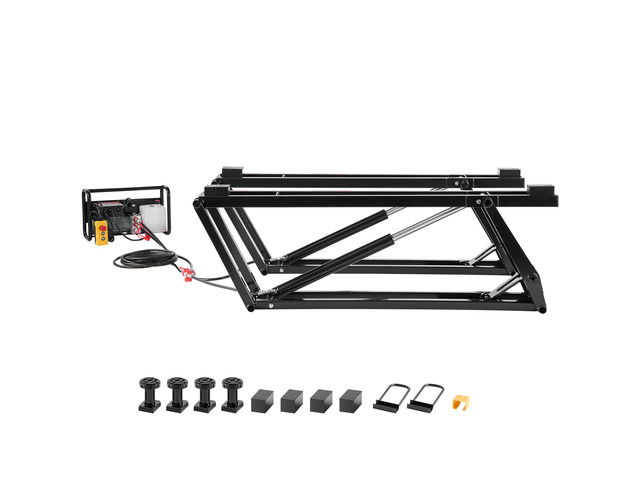 Car Lift, 7000 lbs Capacity Car Lifts for Home Garage, 3-Level Adjustable with 29.4' Lift Height & Remote Control, Auto Lock Portable Car Lift with...