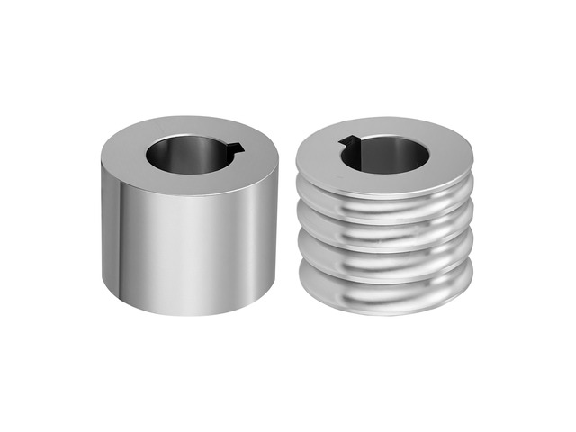 VEVOR Replacement Roller for Rolling Mill 4 Sizes Grooves Metal Roller, Jewelry DIY Tool Accessory Parts, 1 Half-Round, 1 Flat, Premium Alloy...