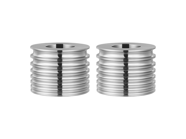 VEVOR Replacement Roller for Rolling Mill 7 Sizes Grooves 2 Oval Rollers, Jewelry DIY Tool Accessory Parts, Premium Alloy Steel, Easy Installation,...