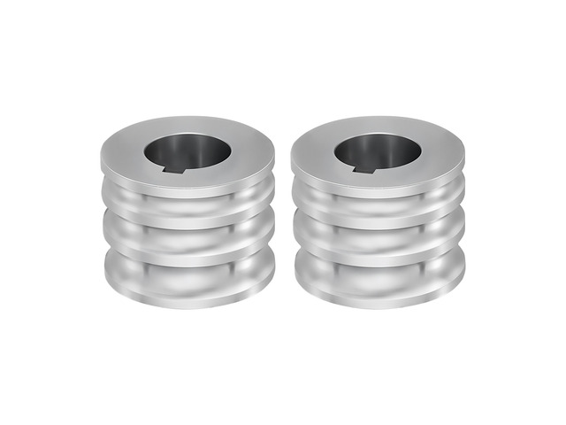 VEVOR Replacement Roller for Rolling Mill 3 Sizes Grooves 2 Domed Rollers, Jewelry DIY Tool Accessory Parts, Premium Alloy Steel, Easy...
