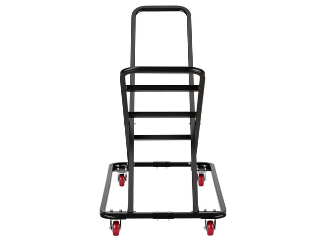 VEVOR Performing Arts Chair Cart 300 lbs Capacity Holds Up to 18 Chairs, for Music Events, X-Shaped Stacking Design, Heavy-Duty Carbon Steel, Easy...