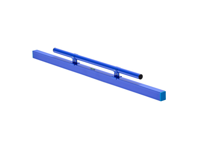 VEVOR Concrete Screed 48 in Length Manual Screed Board Aluminum Alloy Blue, Built-in Bubble Level, Powder-coated Finish, Lightweight Paver Leveling...